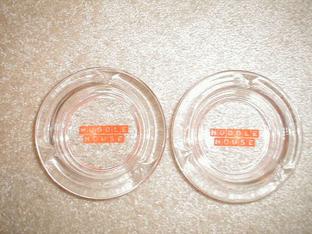 Real Huddle House Ashtrays from Moultrie